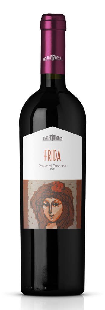 Bottiglia di vino Frida vino rosso di Toscana, in vendita presso Cantine Angeli