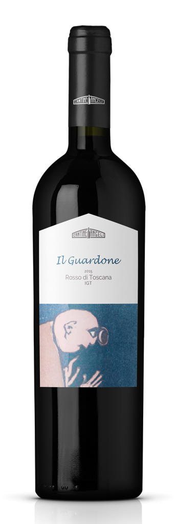 Bottiglia di vino rosso toscano Il Guardone, in vendita presso Cantine Angeli